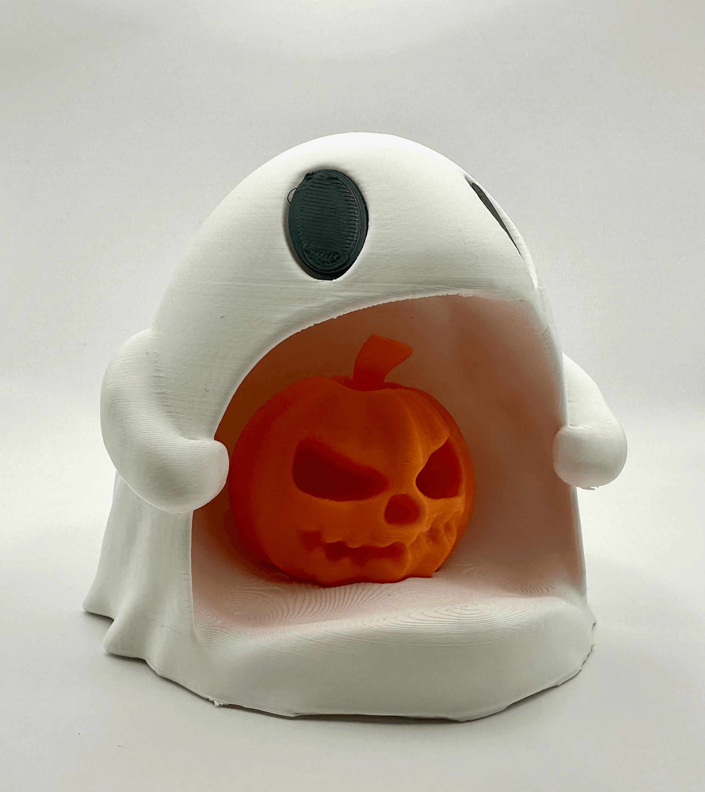 Halloween Pumpkin Eating Ghost 3d model