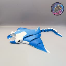 Flexi Manta Ray 3d model