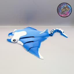 Flexi Manta Ray 3d model
