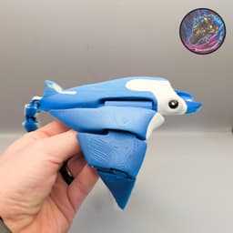 Flexi Manta Ray 3d model