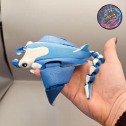 Flexi Manta Ray 3d model