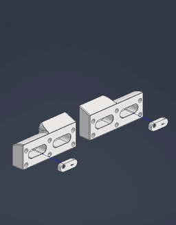 Rock Climbing/Grip Strength Hangboard 3d model