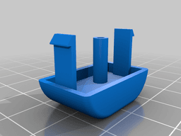 Electrolux ESTM6600 Replacement Button 3d model