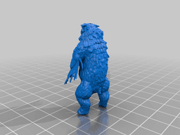 Owlbear through the ages- Pathfinder 2nd Edition 3d model