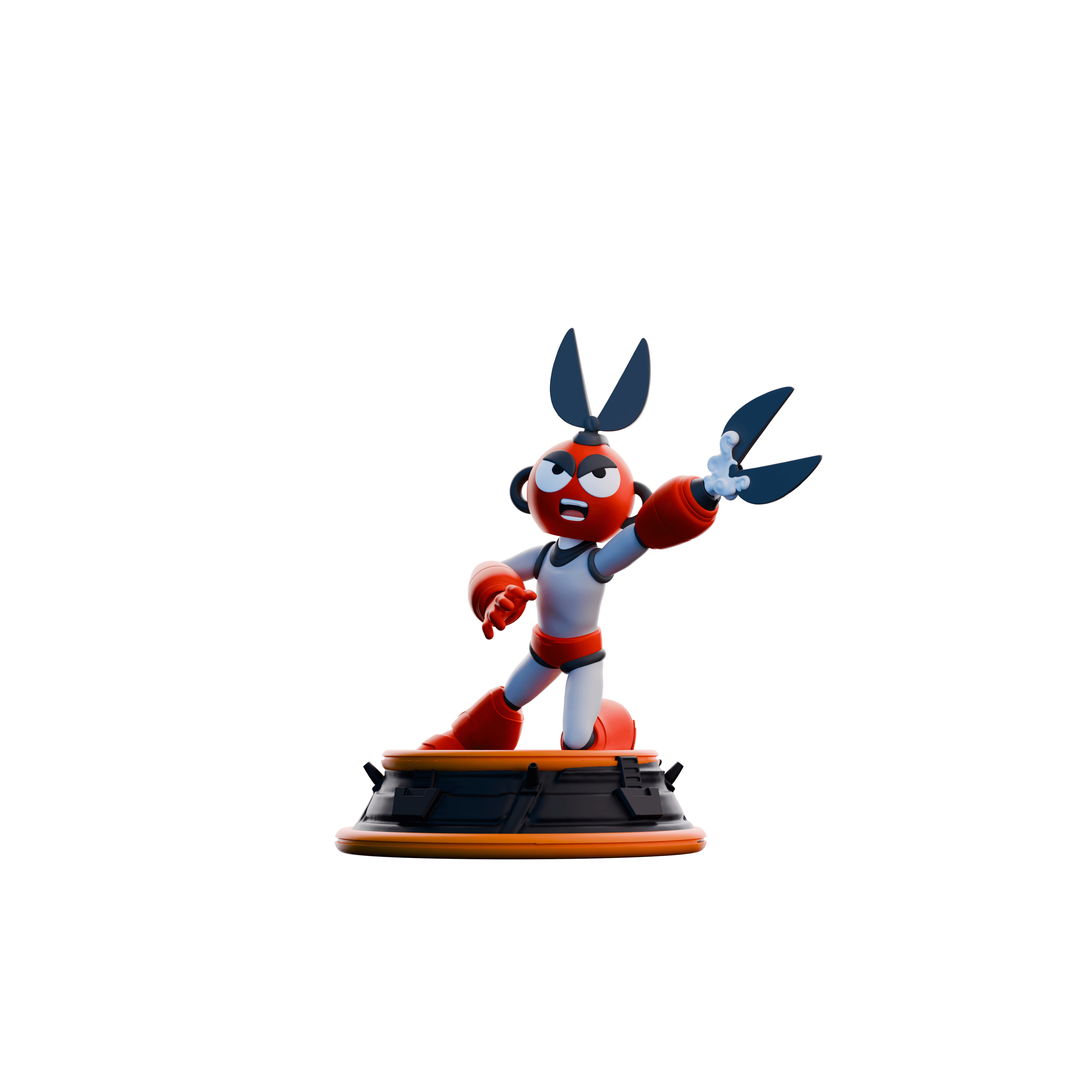 Cut Man 3d model