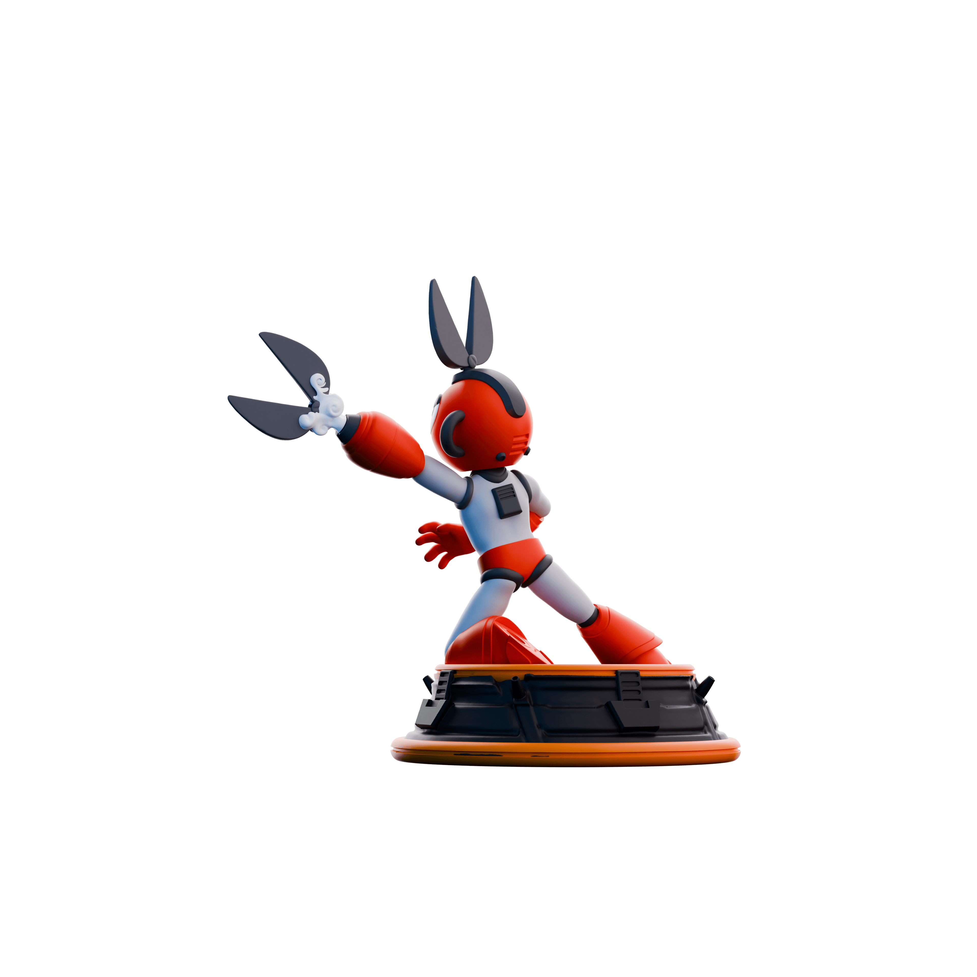 Cut Man 3d model