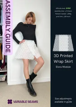 Elora Skirt – Modular 3D-Printed Skirt 3d model