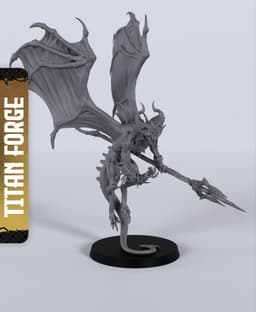 Daemon ME - With Free Dragon - 5e DnD Inspired for RPG and Wargamers 3d model