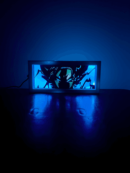 Goku God Mode-LED Lightbox - NO AMS NEEDED 3d model