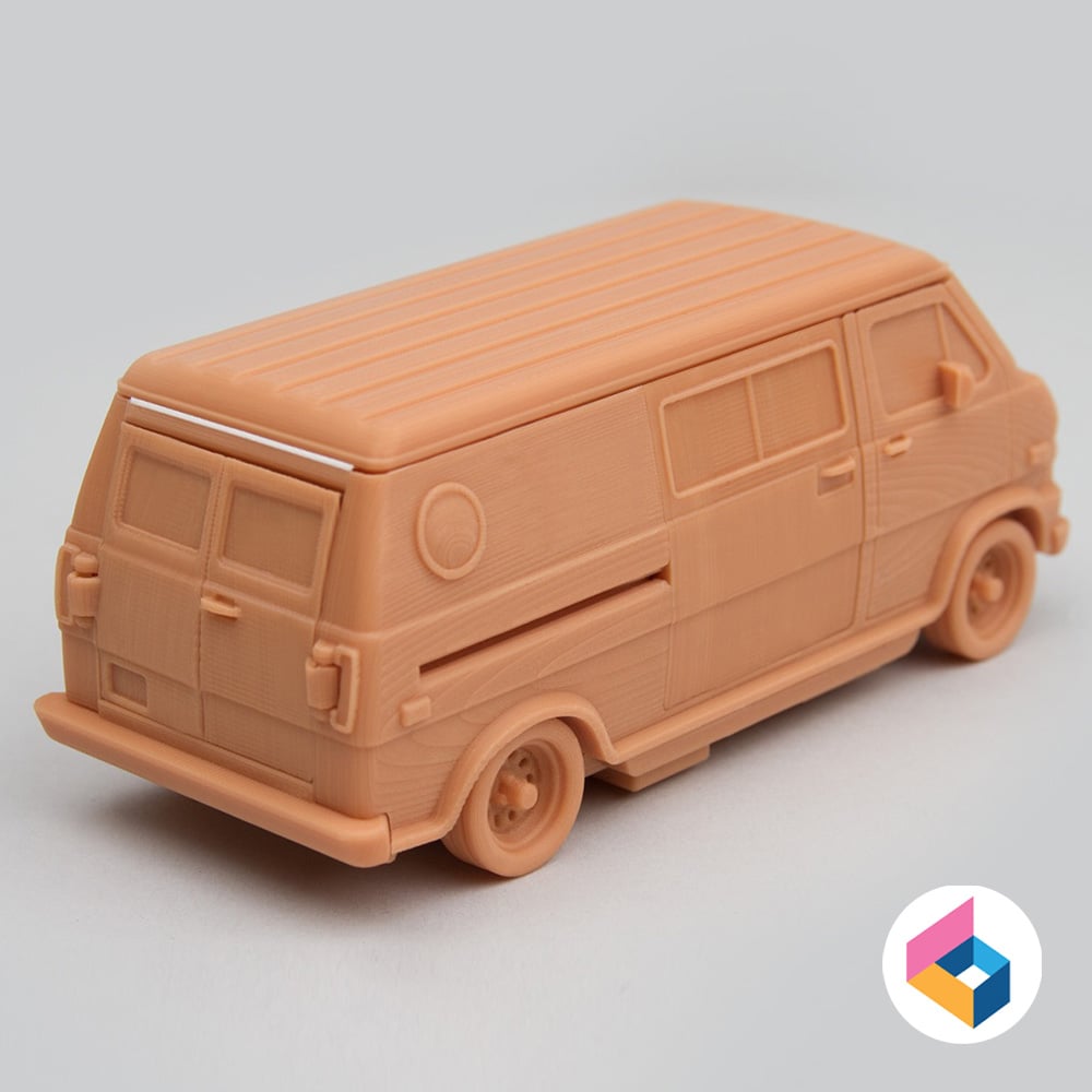 Foldable Van - Ford Econoline 3d model