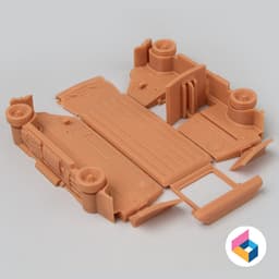 Foldable Van - Ford Econoline 3d model