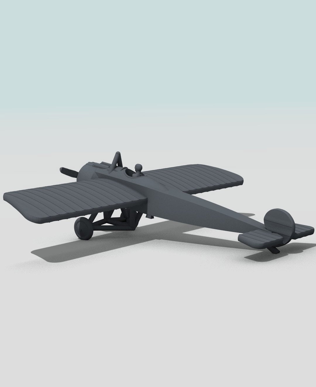 1:144 Fokker E.IV 3d model