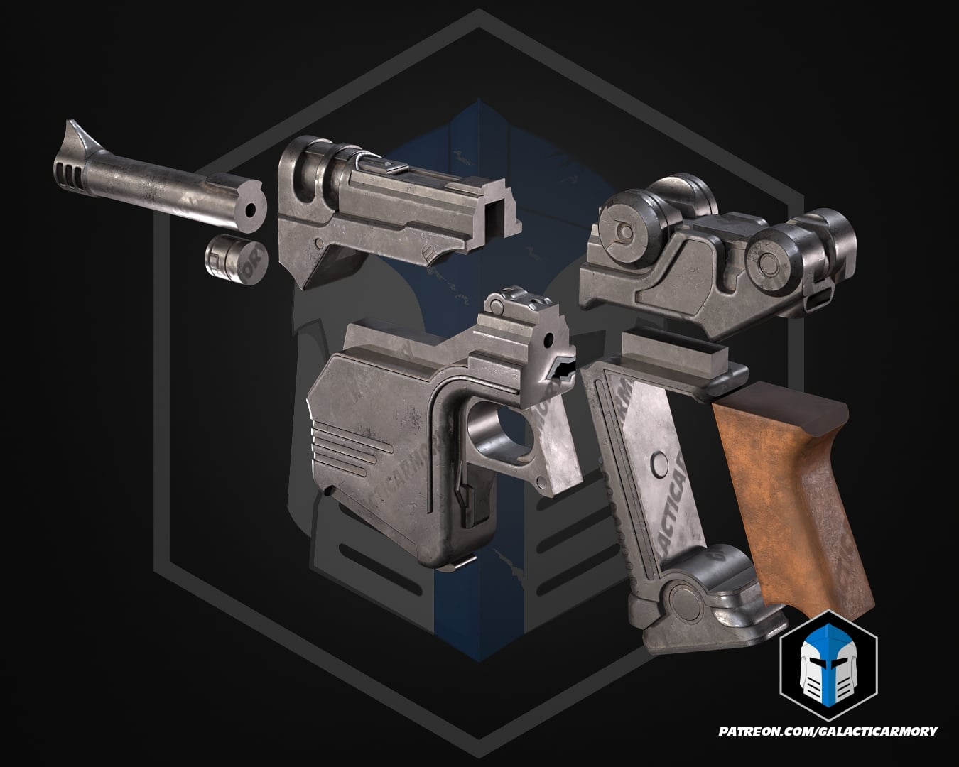 HD2 Veto - 3D Print Files 3d model