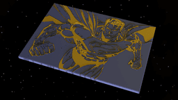 SUperman 3d print tile 3d model