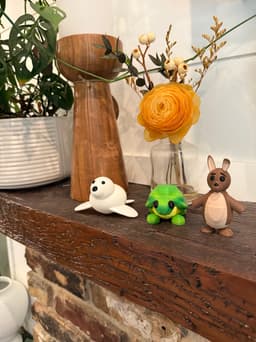 Adopt Me! Turtle, Kangaroo, and Harp Seal 3d model