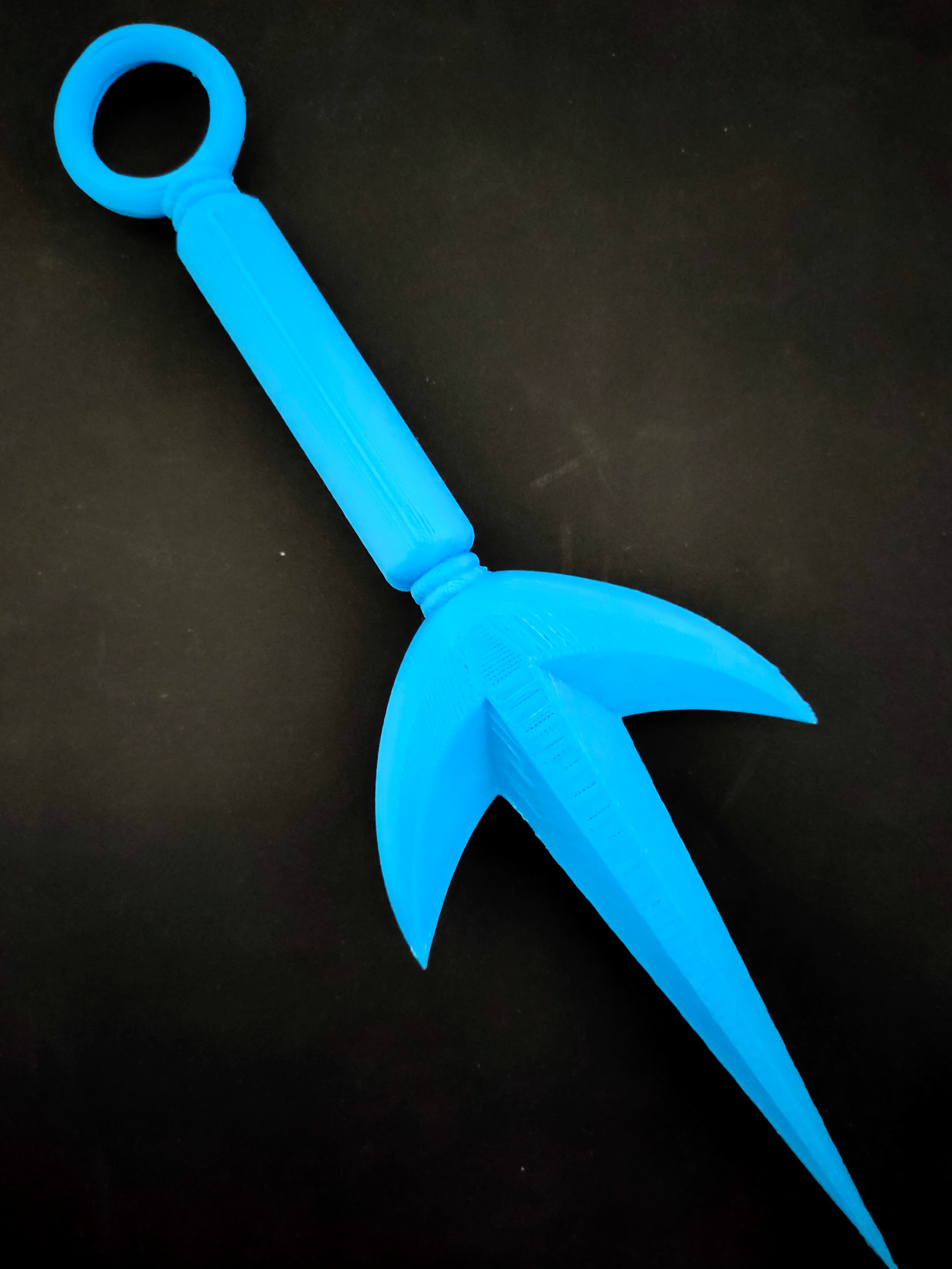 Minato's kunai knife 3D Printable without support 3d model