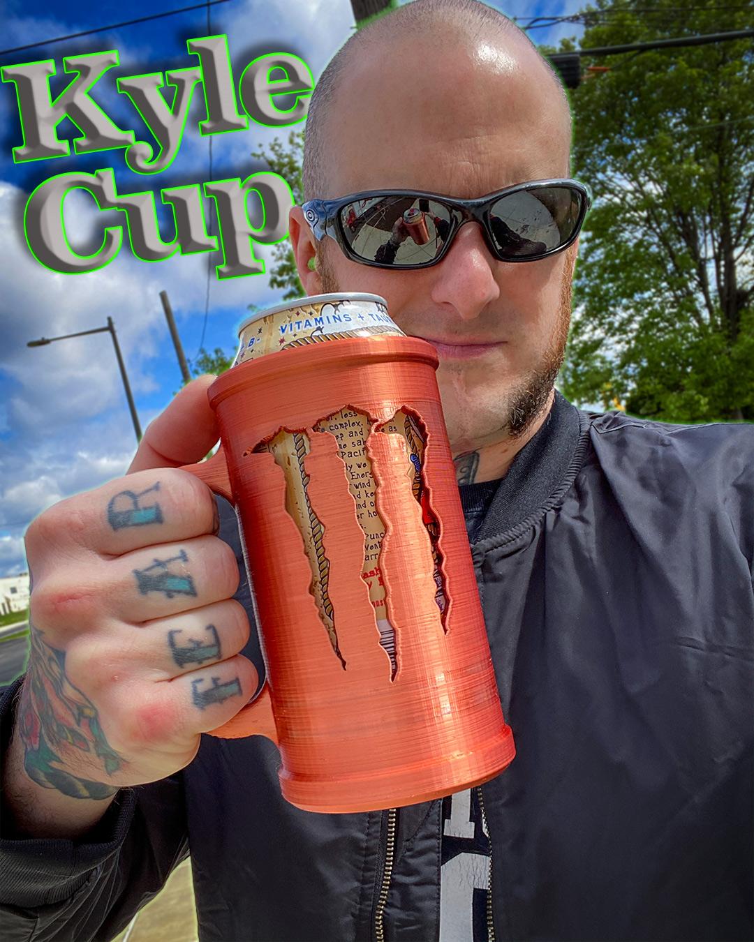 THE Kyle Cup - Munster Energy Can Stein aka the Chad Chalice Can Coozie! - THE Kyle Cup, Monster Energy Drink Stein aka the Chad Chalice or the Stimulant Stein! - 3d model