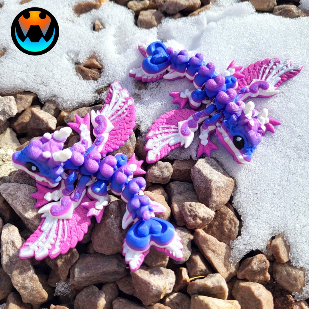 Tiny Heart Dragon 3d model