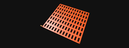 Pegboard 20cmX20cm 3d model