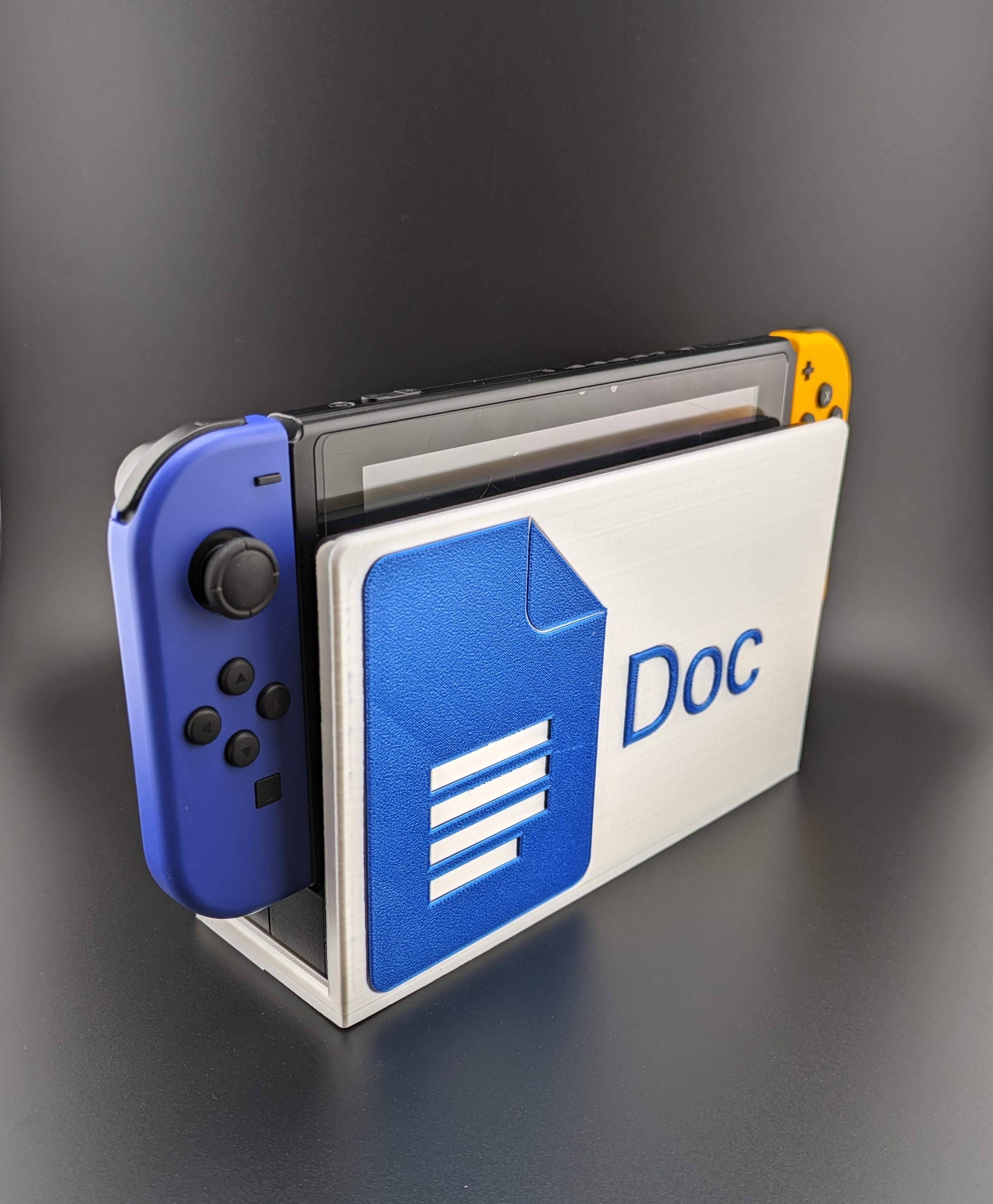 Nintendo Switch Doc 3d model