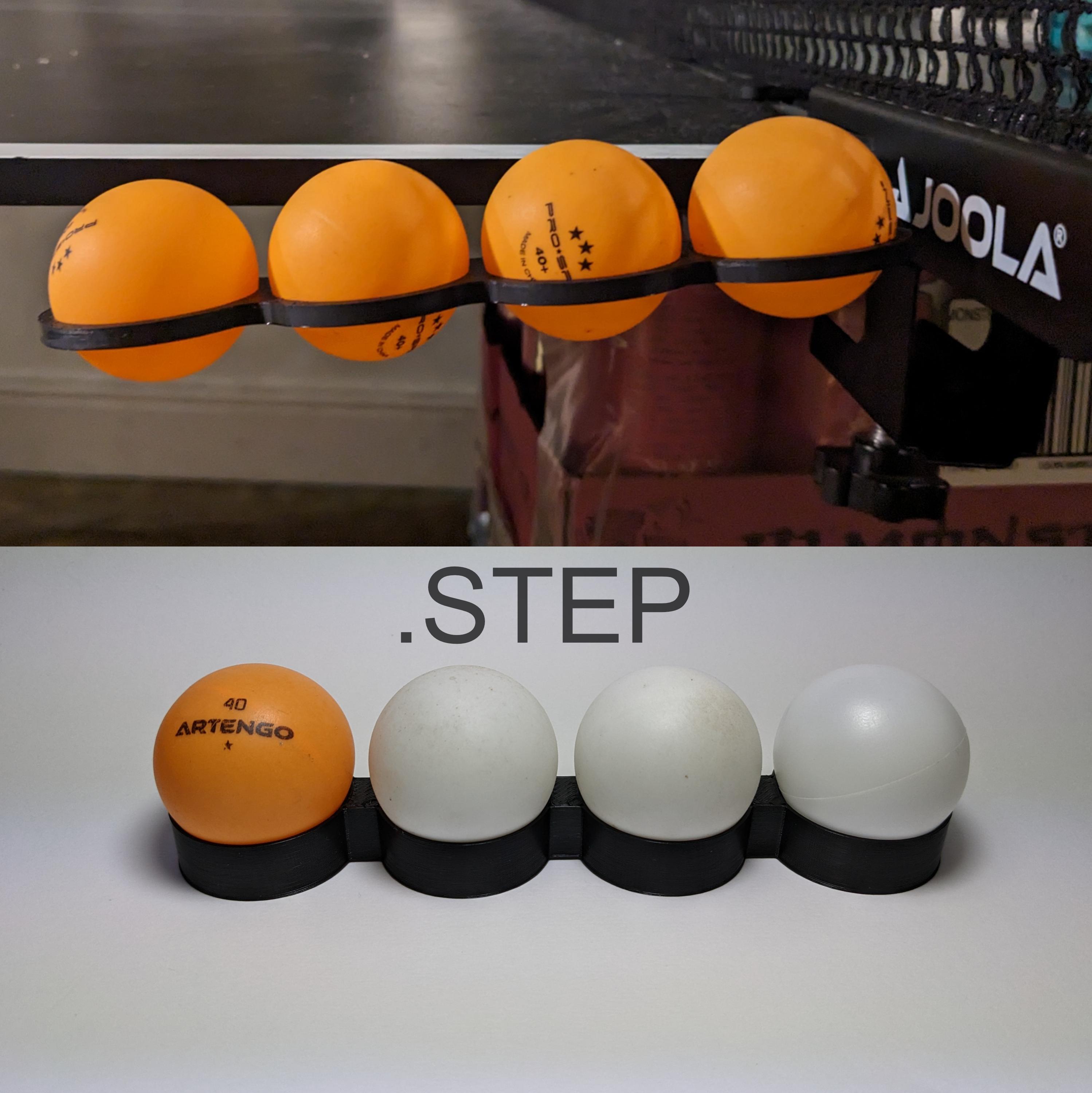 Ping pong ball holders 3d model