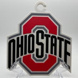 Ohio State Buckeyes Oversized Chain - V2 3d model