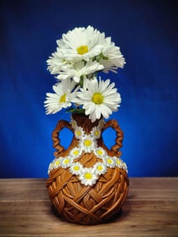 Enchanted Tangled Wood Vase 3d model