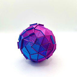 Valorant Kayo Frag/ment Grenade Videogame Prop Sphere Poly Triangle 3d model