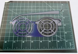 Rezz-Inspired Glasses Frames 3d model