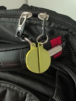 Zipper Clip - Security Lock 3d model