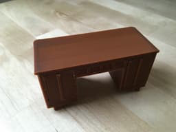 1940s Desk with Secret Compartments (1:18 scale) 3d model