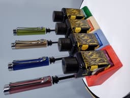 Fountain Pen and Diamine 30ml Bottle Holder 3d model