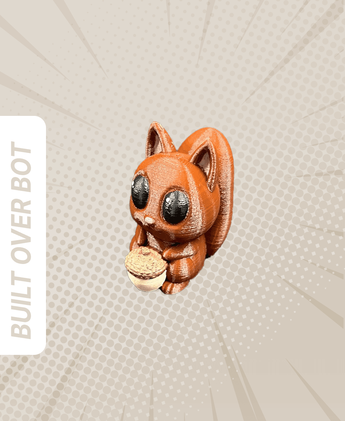 FREE DOWNLOAD: Squirrel with a Nut! 3d model