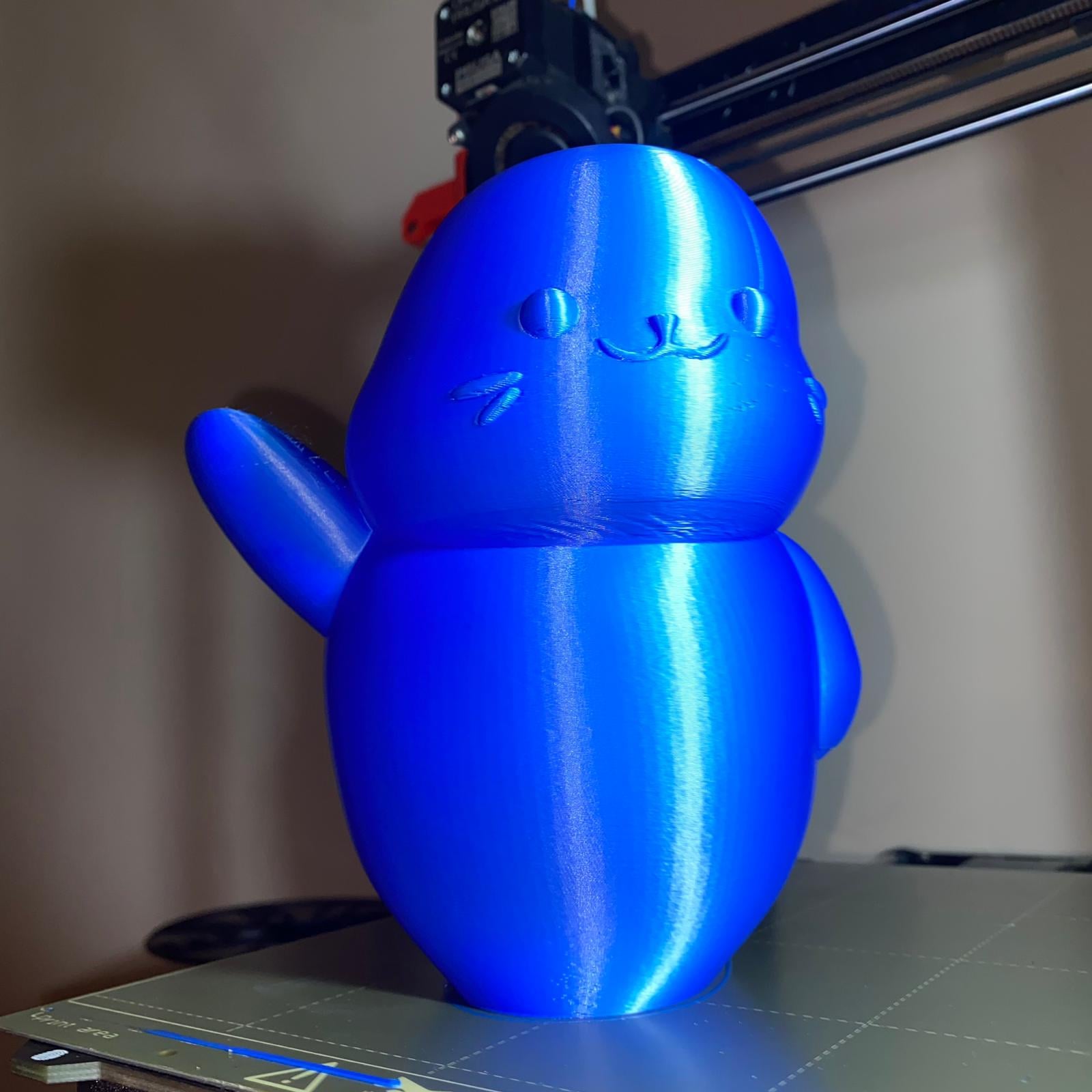 Sappy Seal Hello World Lamp 3d model