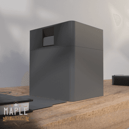 Snap Shut Deck Box - Basic Version 3d model