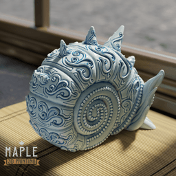 139. Omastar - Basic & Ornamental - Pokemon 3d model