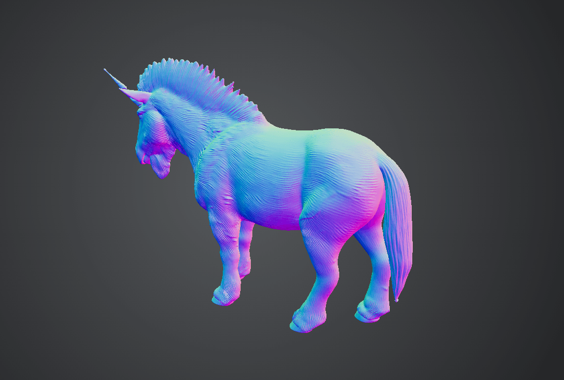 EQUIS-UNICORN 3d model