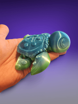 Watermelon Turtle 3d model