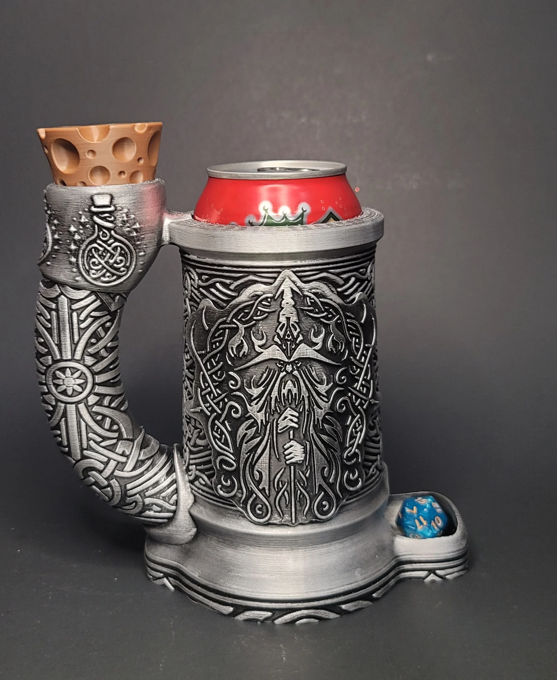WIZARD CAN COZY DICE TOWER 12oz. 3d model