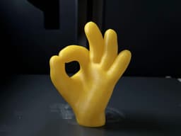 EMOJI HAND π OK HAND SIGN 3d model