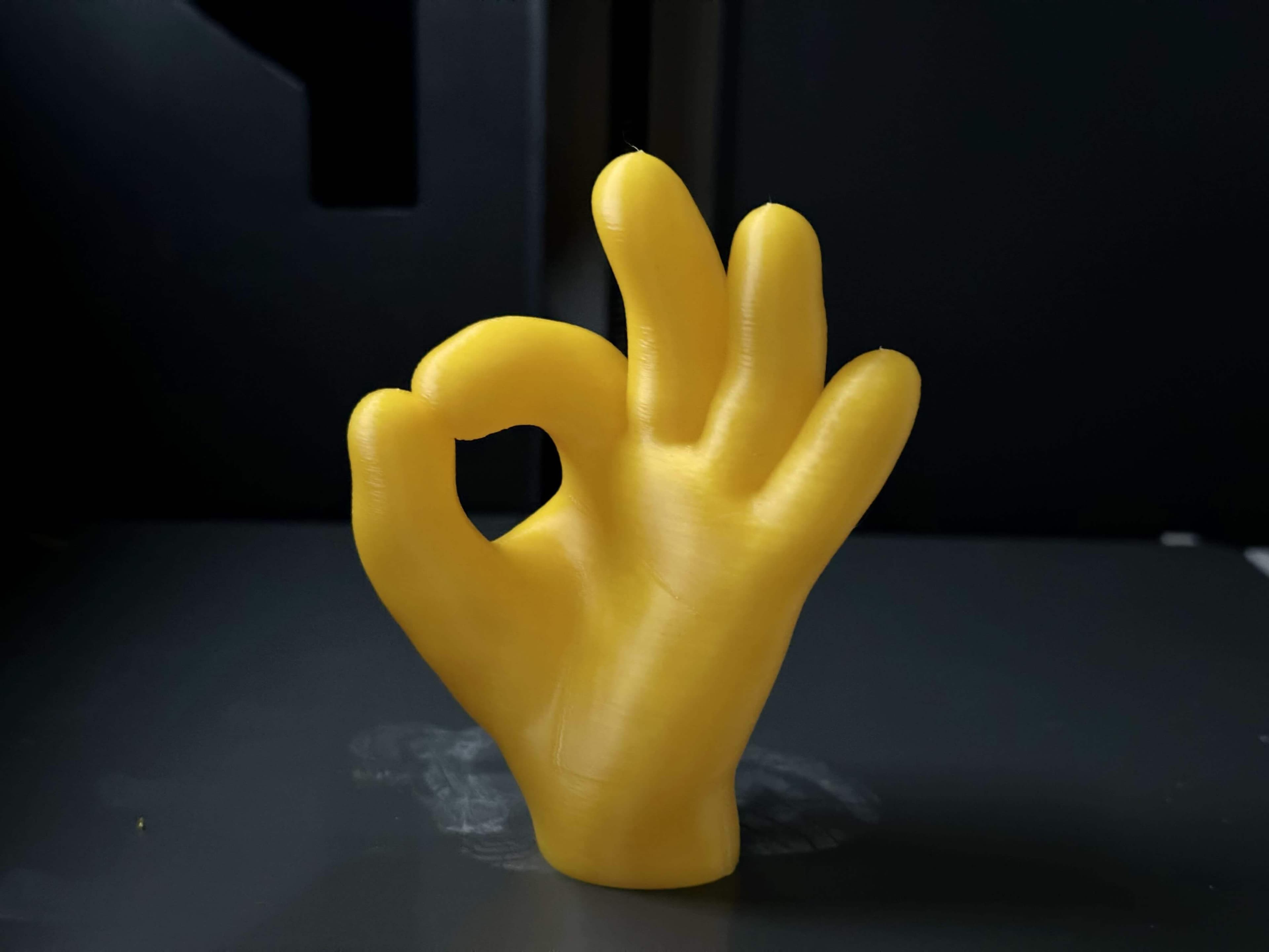 EMOJI HAND š OK HAND SIGN 3d model