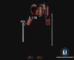 The Armorer Armor - 3D Print Files 3d model