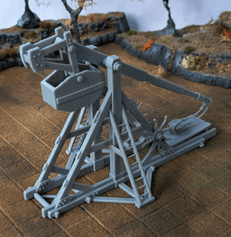 Trebuchet | Articulated Tabletop Siege Engine 3d model