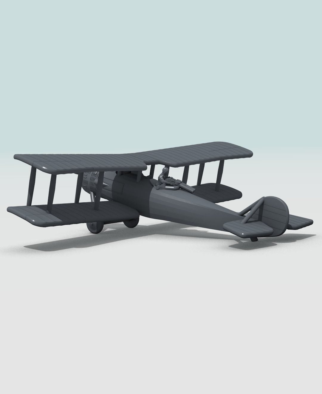 1:144 Salmson 2 3d model