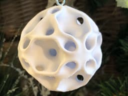 Ten Minimal Surface Ornaments and Spheres 3d model