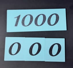 NEW: The "1000" Milestone Trophy Tile! | R7Makers 3d model