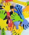 [Create-A-Clapper Collection] Set of 4 Party Favor Noisemaker Novelty Toys