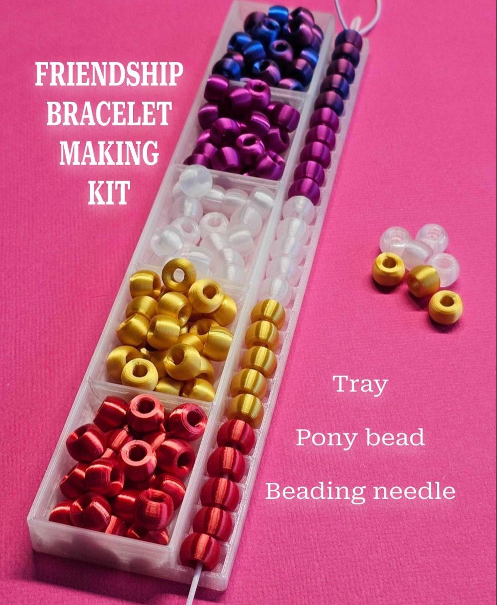 Friendship Bracelet Making Kit 3d model