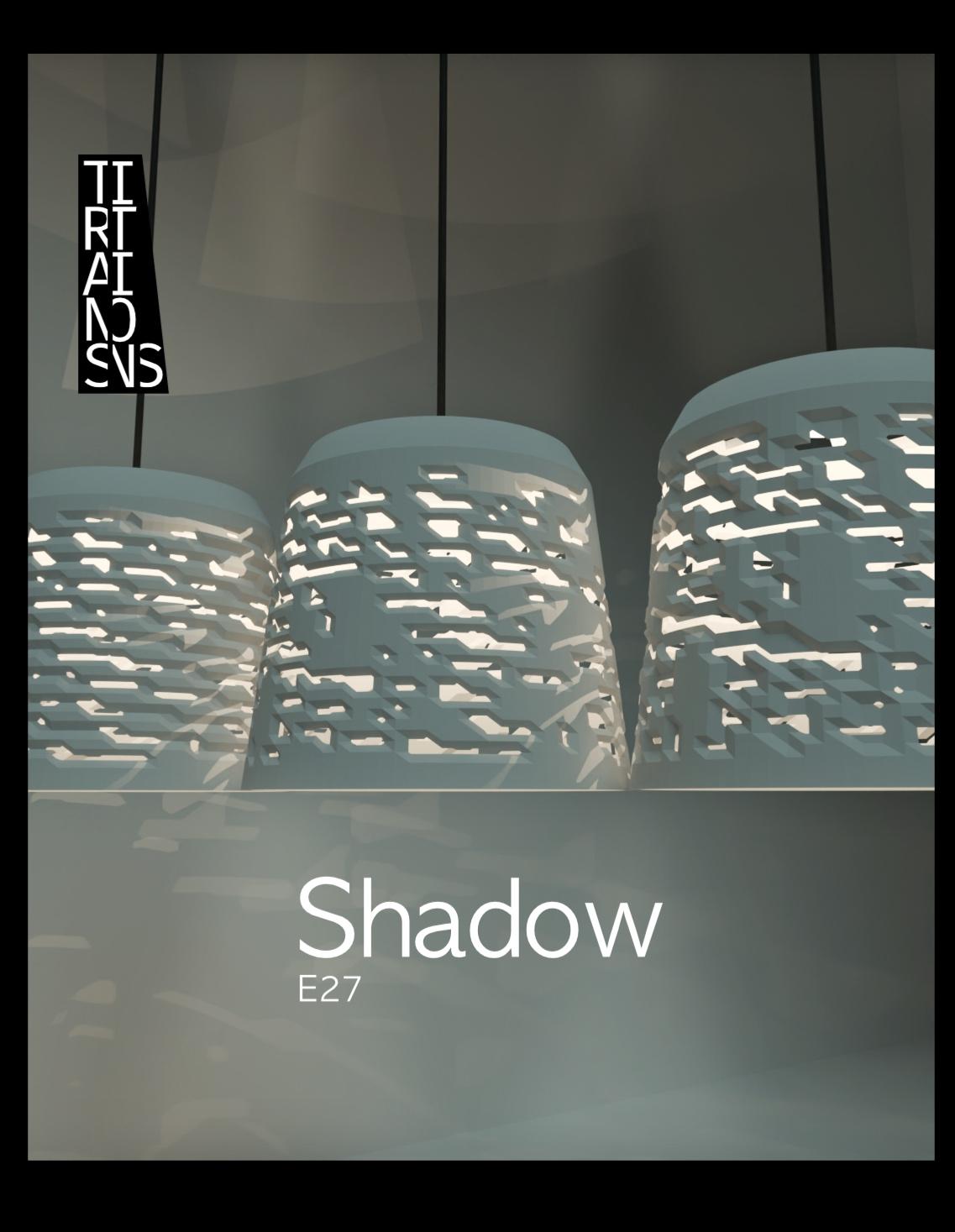 Transitions Lamps - Shadow E27 3d model