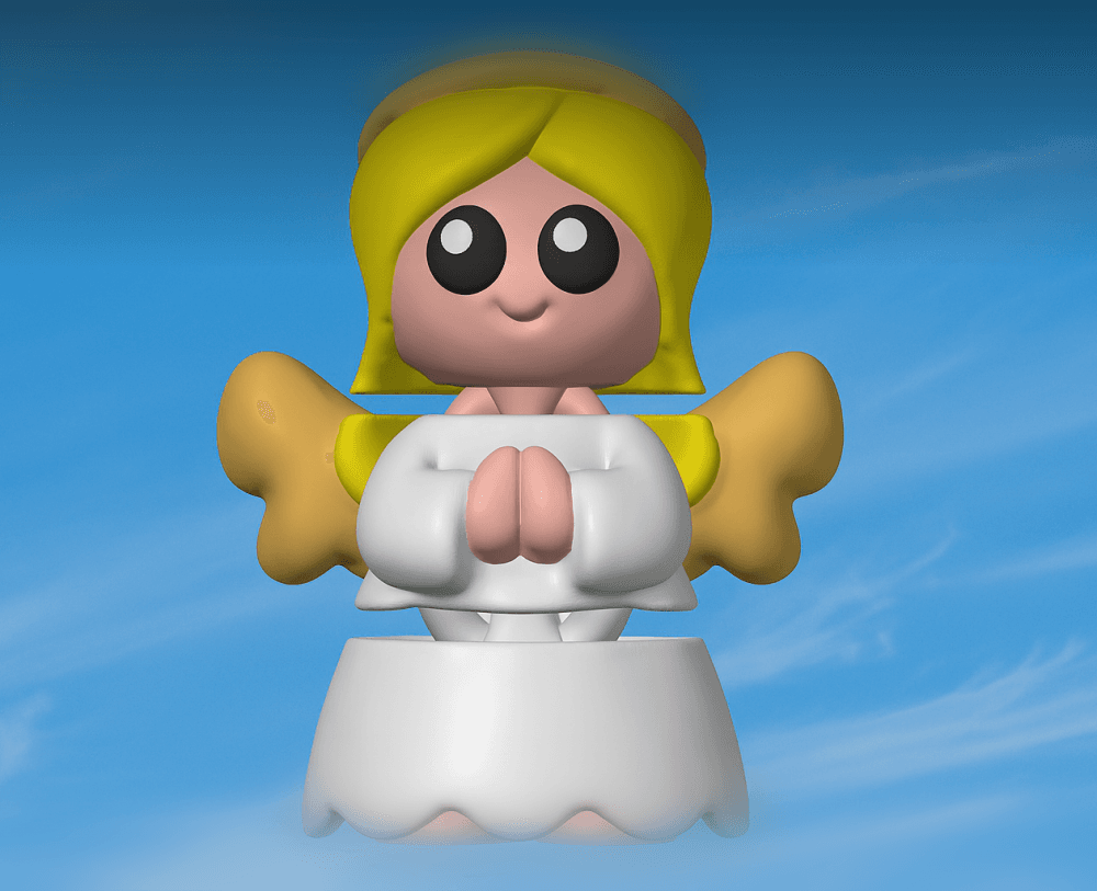 Flexi Angel 3d model